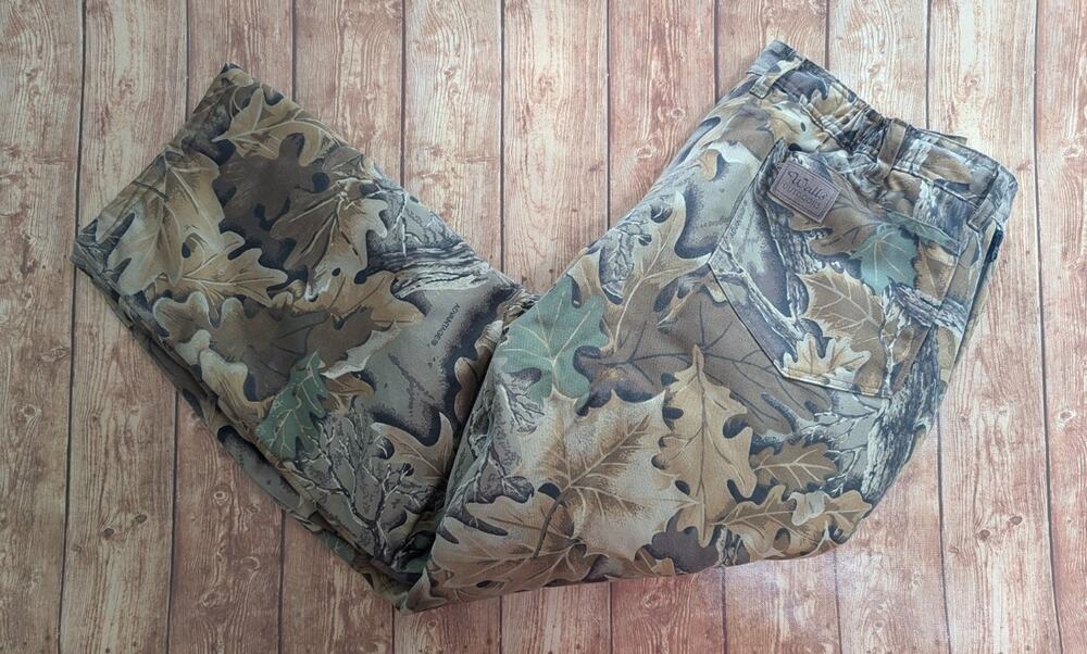 VTG Walls Blizzard Pruf Hunting Bibs XL Short Camo Insulated Pants Made in USA